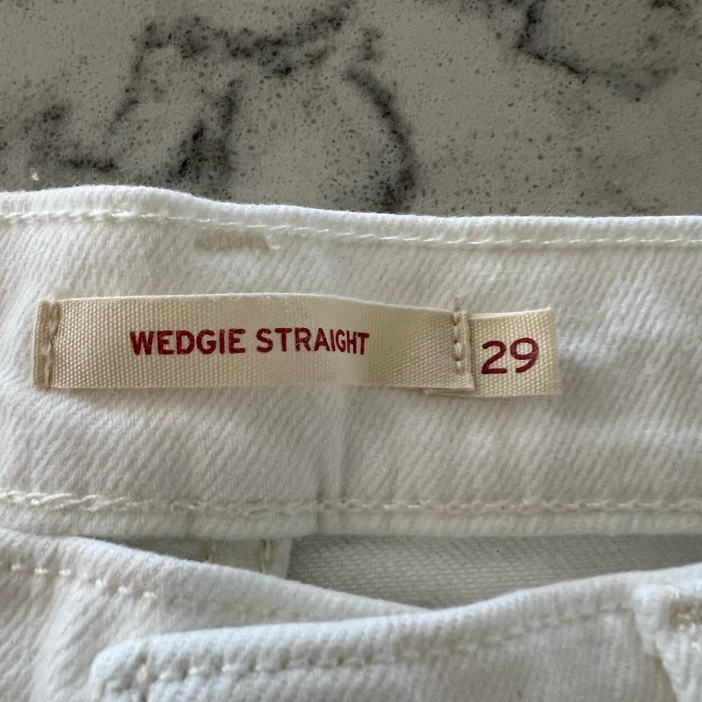 White Denim Jeans - Picture 4 of 4
